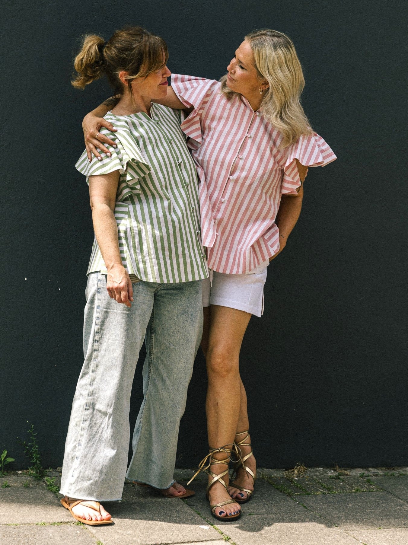 Love, Anna & Attique Ruffle top