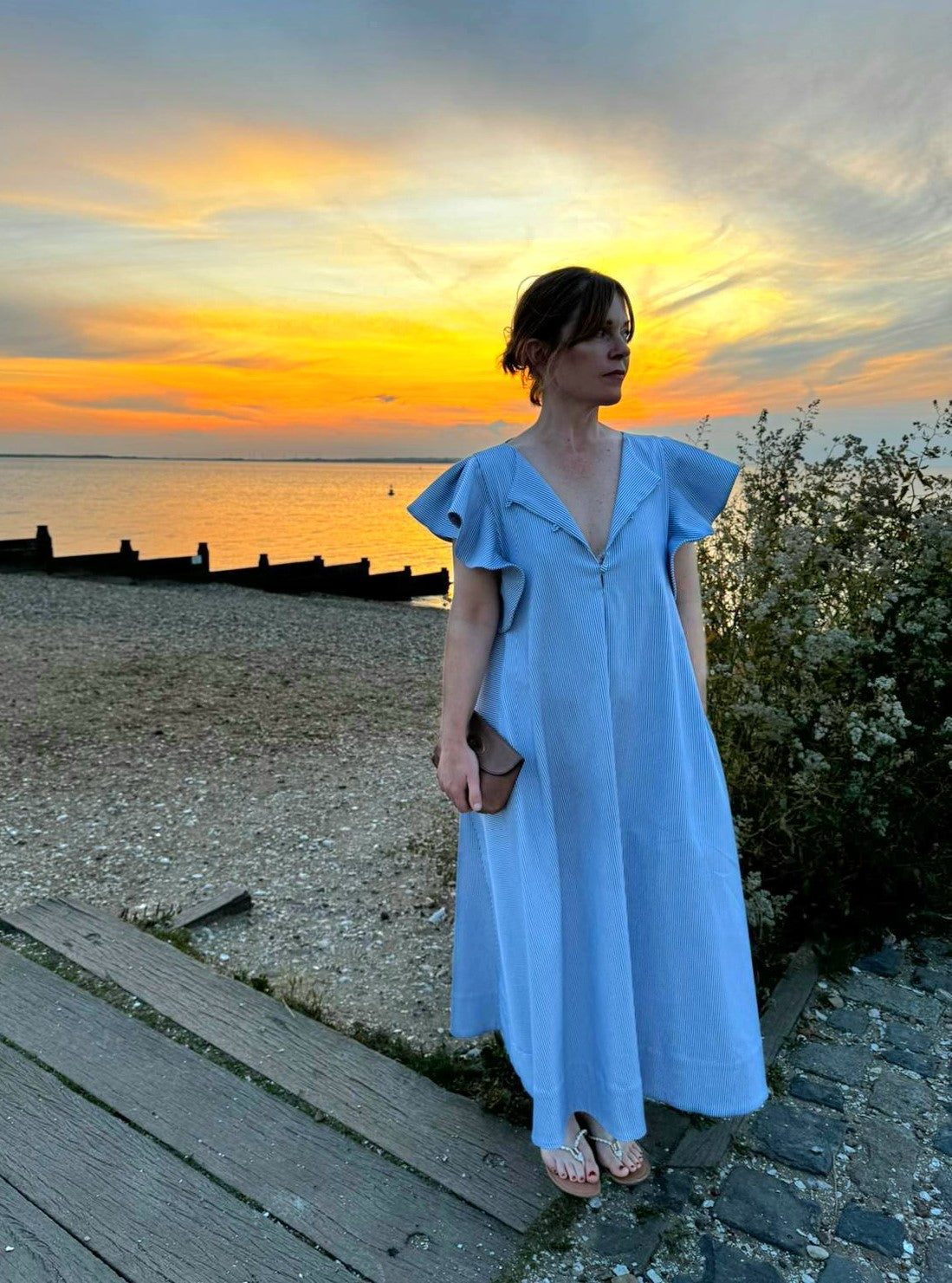 Annie Ruffle Maxi